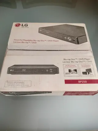 Reproductor Blu-ray LG DP250 USB HDMI