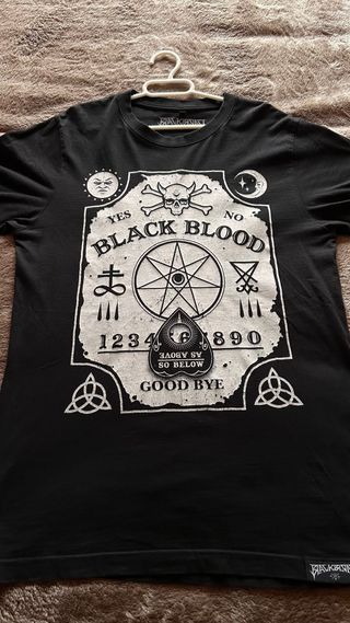 Camiseta BALKANNT Ouija Negra