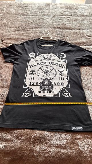 Camiseta BALKANNT Ouija Negra