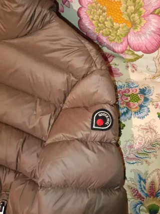 Chaqueta Moncler Plumas Marrón Talla S
