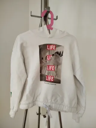 Sweatshirt menina Benetton bailarina