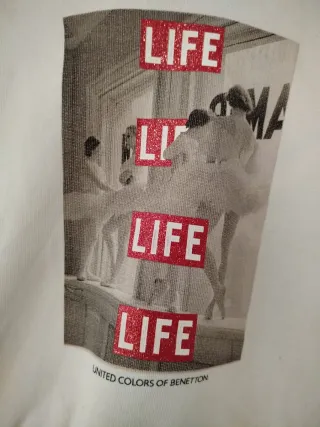 Sweatshirt menina Benetton bailarina