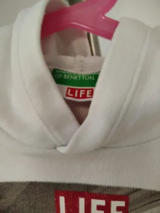 Sweatshirt menina Benetton bailarina