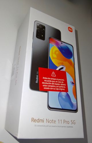 Xiaomi Redmi Note 11 Pro 5G Gris Grafito