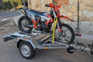 NUEVO: Remolque para motos de trial