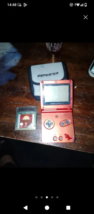 Nintendo Game Boy Advance SP Roja