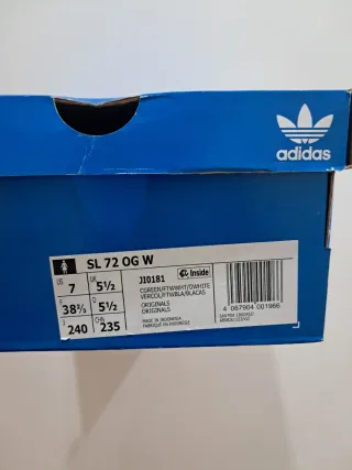 Adidas Zapatillas Verdes y Blancas Nuevas