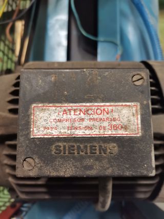 Compresor de aire industrial Siemens