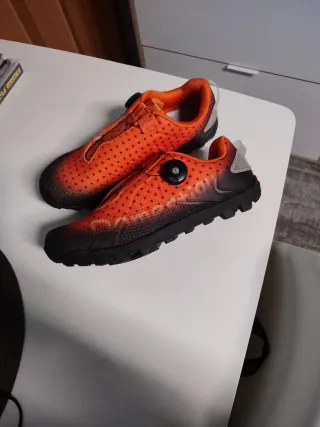 Zapatillas MTB Naranja Talla 42