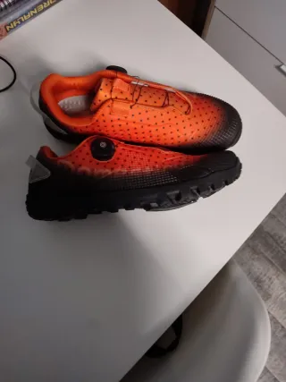 Zapatillas MTB Naranja Talla 42