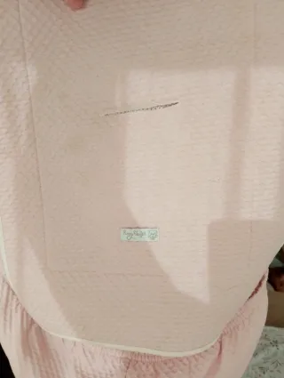 Colchoneta para carrito de bebé rosa