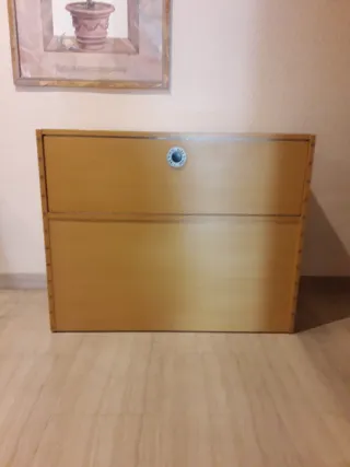 Arcón madera pino 85x80x35