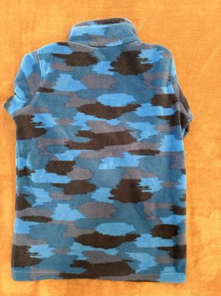 Polar Columbia Niño Talla M Camuflaje Azul