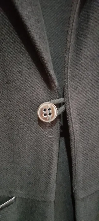 Abrigo Stradivarius Negro