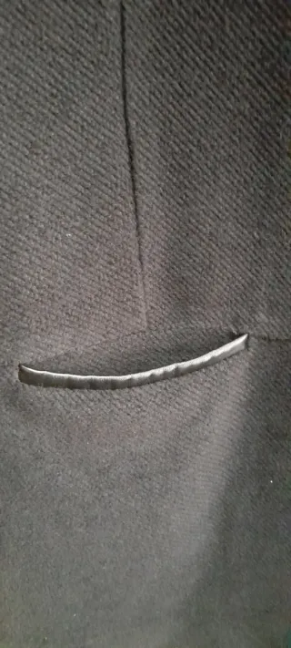 Abrigo Stradivarius Negro