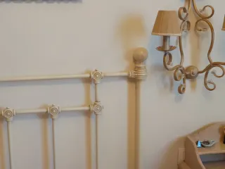 Cabecero Forja Blanco Cama Matrimonio