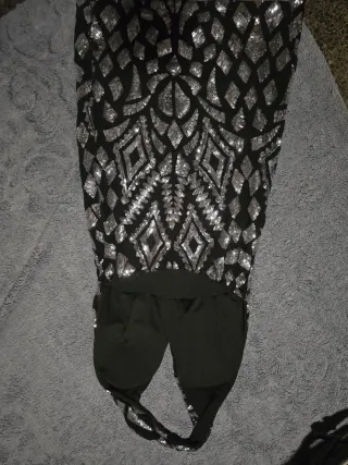 Vestido corto lentejuelas