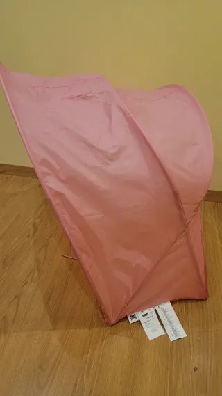 Dosel rosa para cama infantil