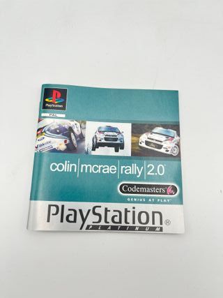 Colin McRae Rally 2.0 PS1 - Platinum