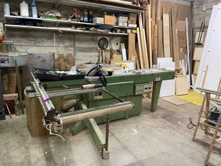 Escuadradora carpintería 2.5m