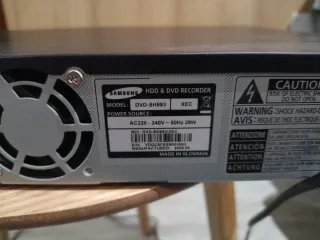 DVD Grabadora Samsung-SH893
