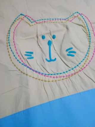 Funda Nórdica Cuna 3 Piezas Gatos