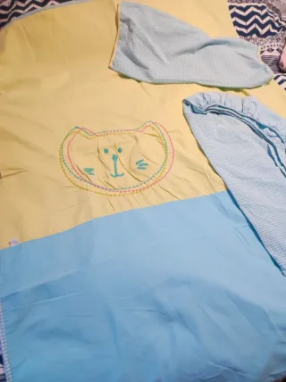 Funda Nórdica Cuna 3 Piezas Gatos