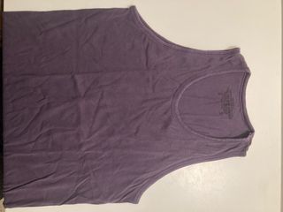 Lote 6 Camisetas sin Mangas Pull&Bear Azul Talla M