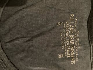 Lote 6 Camisetas sin Mangas Pull&Bear Azul Talla M