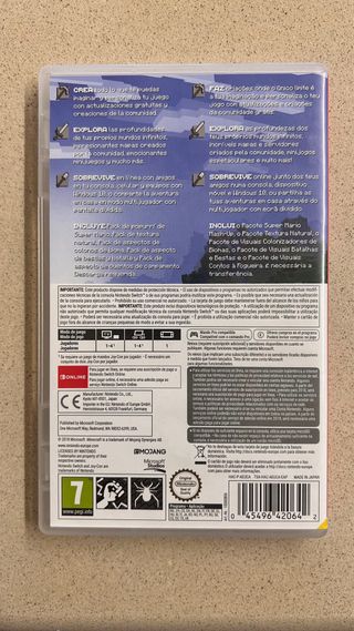 Minecraft Nintendo Switch