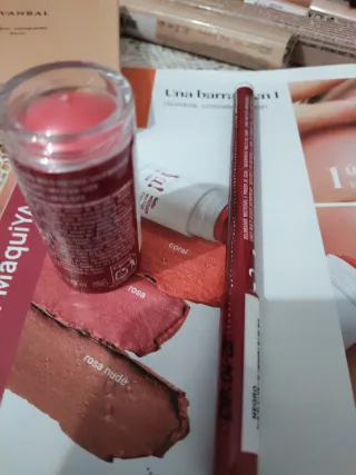 Set.Labial Vánbal 3 en 1 Lápiz Ojos