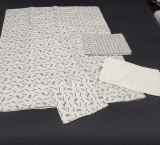 Juego sábanas cuna funda nórdica y almohada