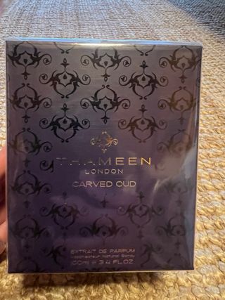 Perfume Thameen Carved Oud 100ml Extracto perfume.