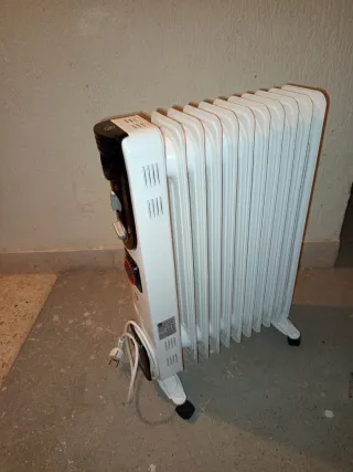 Radiador de Aceite Klindo 2500W