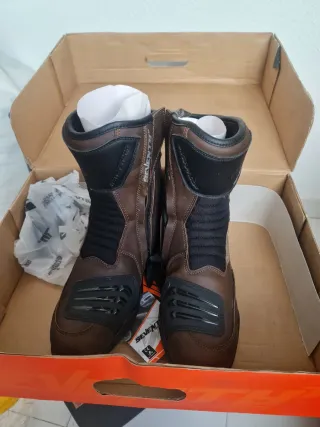 Botas de moto SEVENTY Enduro/Motocross Marrón