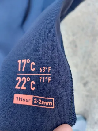 Traje de neopreno OLAIAN azul