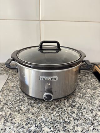 Olla Crock-Pot Eléctrica Acero Inox