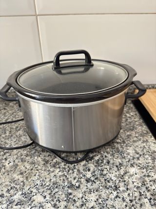 Olla Crock-Pot Eléctrica Acero Inox