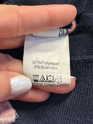 Sudadera azul marino con logo Chicago