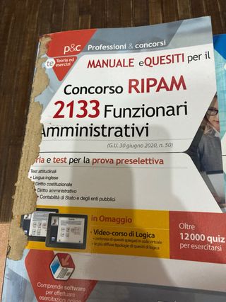 Concorso 30 Assistenti parlamentari: Manuale te...