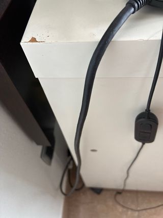 Tavolo da scrivania con ruote