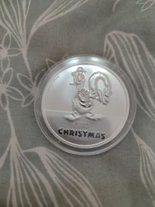 1oz Plata Merry Christmas 2022 Donald