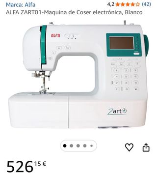 Máquina de coser electrónica MIO STAR ALFA ZART01