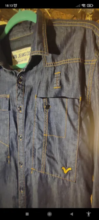 Camisa Vaquera JeansCo Azul