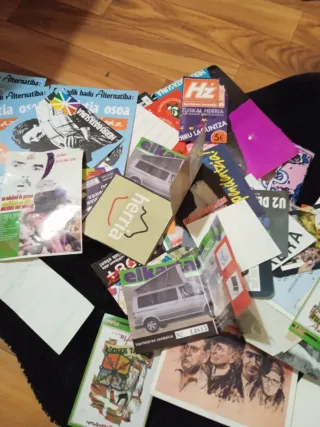 Lote de Pegatinas Variadas Euskadi años 80/90