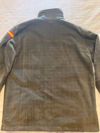 Forro polar ejército verde militar