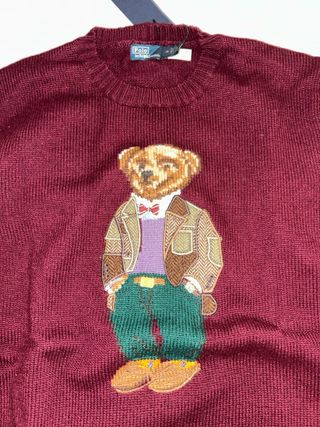 Maglione Polo Ralph Lauren Orso Bordeaux