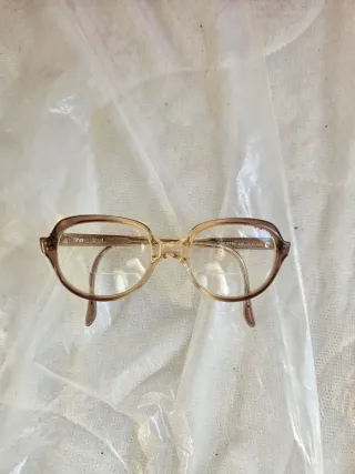 Occhiali da vista marrone/oro