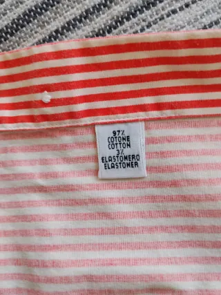 Camisa La Boutique del Holal Rayas Rojas y Blancas