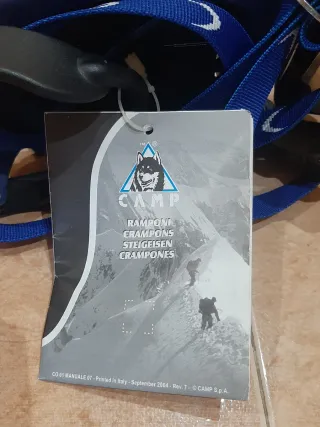 Crampones para nieve y funda